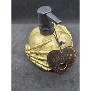 MRS PETERS HAUNTED PARLOR  Halloween / Fall Soap Lotion  Dispenser Pump NWT